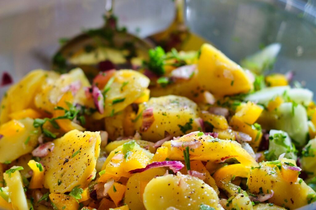 Pamela Anderson’s Herb-Packed Potato Salad Recipe Might Make You a Believer